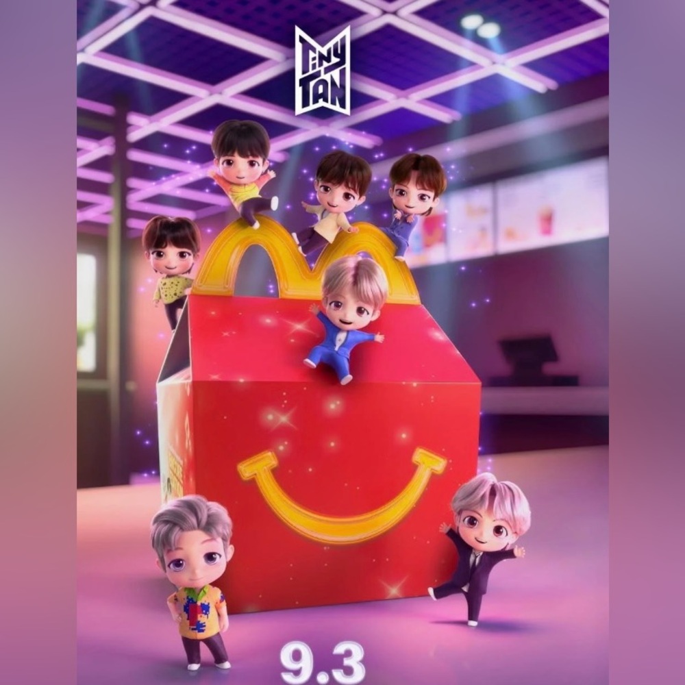 McDonald’s BTS Throwback Edition Tiny Tan Jin